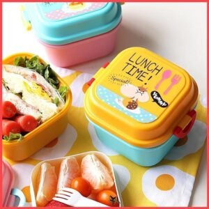 Kids Retro Plastic Lunch Box